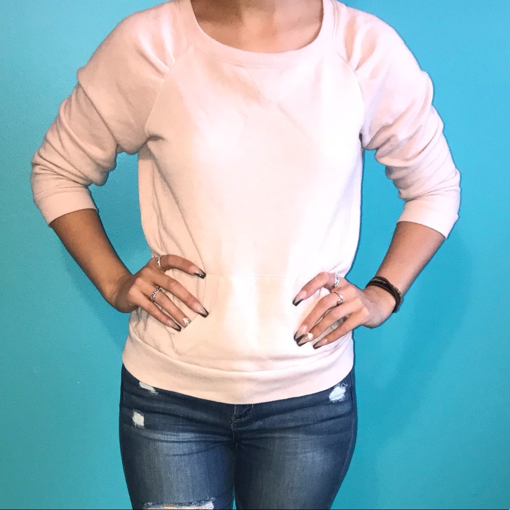 Light pink sweater!